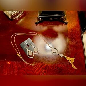 INC necklace and earrings, new, can sell together or separate. $15 each, 25 both